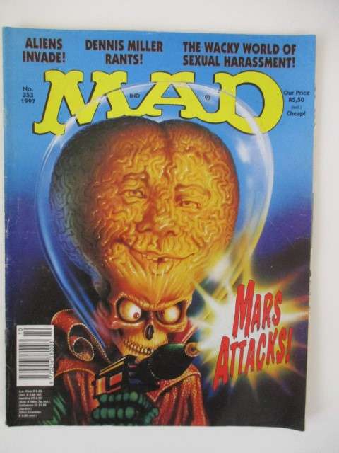 MAD MAGAZINE - MARS ATTACKS N0.353 1997