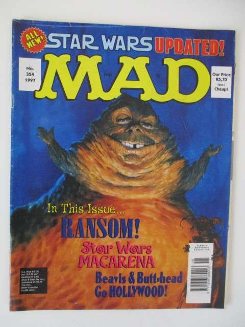 MAD MAGAZINE - STAR WARS UPDATED - NO.354 1997