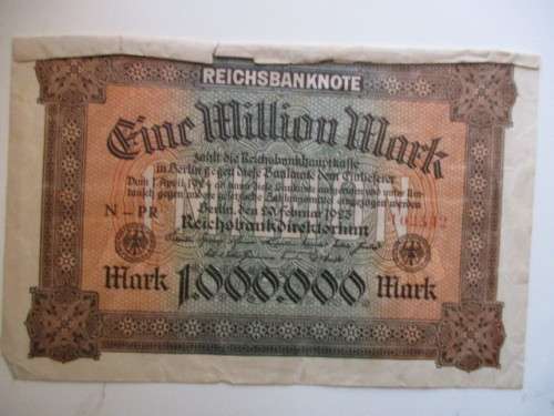 GERMANY - REICHS BANK NOTE 1925 1000000 MARK