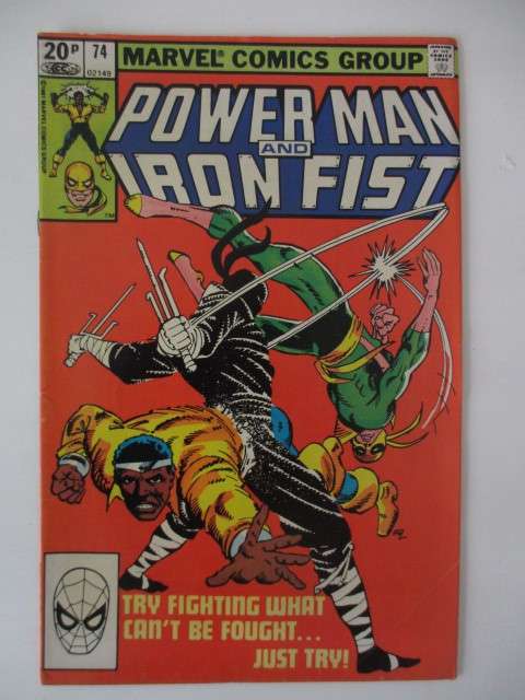 MARVEL COMICS -  POWER MAN AND IRON FIST . NO. 74.