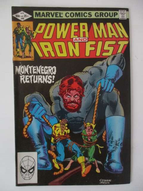 MARVEL COMICS - POWER MAN AND IRON FIST - VOL.1 NO.80 1982