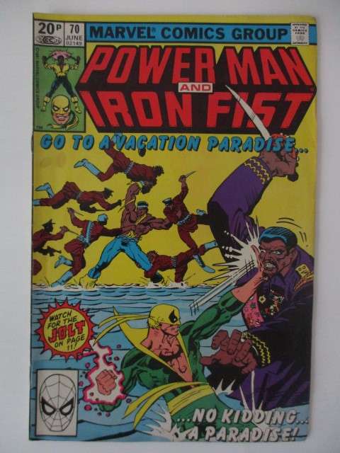 MARVEL COMICS - POWER MAN AND IRON FIST -  VOL. 1 NO.70. 1981