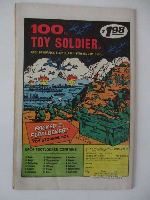 MARVEL COMICS - POWER MAN AND IRON FIST -  VOL. 1 NO.70. 1981