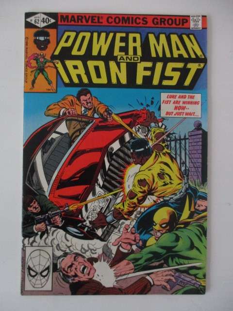 MARVEL COMICS - POWER MAN AND IRON FIST -  VOL.1  NO.62 1980