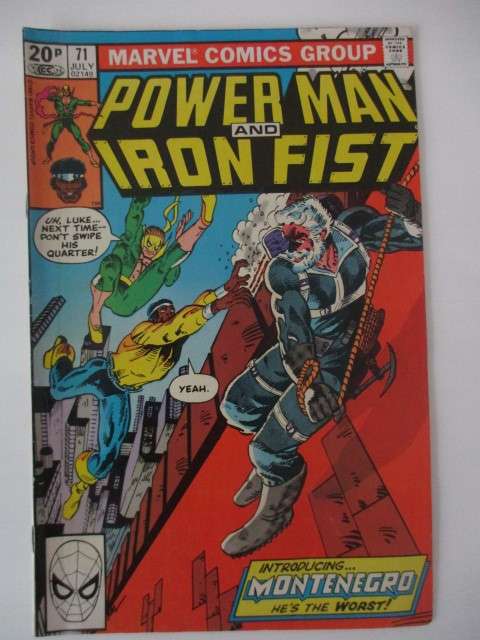 MARVEL COMICS - POWER MAN AND IRON FIST -  VOL. 1 NO. 71  1981