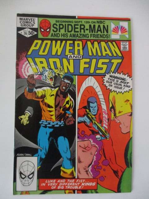 MARVEL COMICS -  POWER MAN AND IRON FIST  VOL.1  NO. 76 1981