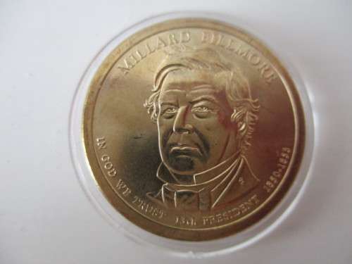 AMERICA - PRESIDENTAL  ONE DOLLAR COIN - FILMORE MILLARD