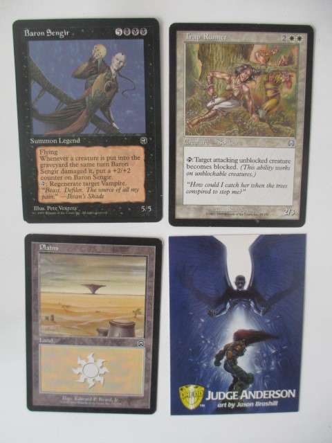 MAGIC THE GATHERING - BARON SENGIR - AND 3 FREE CARDS