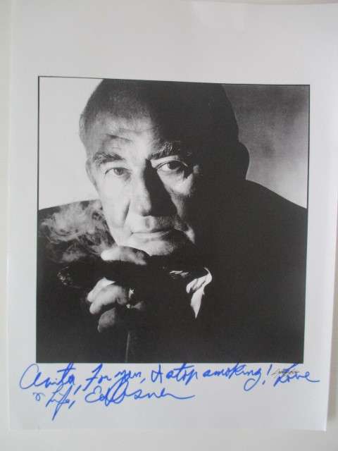 AUTOGRAPHED / SIGNED - ED ASNER - LOU GRANT - A4