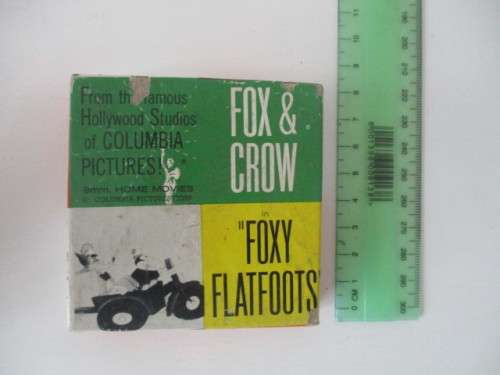 VINTAGE 8MM MOVIE IN ORIGINAL BOX - FOX AND CROW