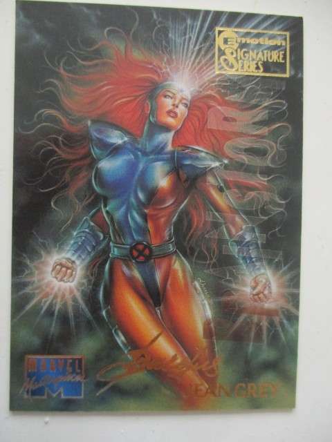 MARVEL MASTER PIECES - SIGNATURE SERIES - JEAN GREY - TRADING CARD