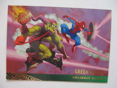 FLEER ULTRA - SPIDER-MAN - GREEN GOBLIN