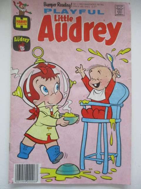 HARVEY COMICS - LITTLE AUDREY - NO. 4  1986