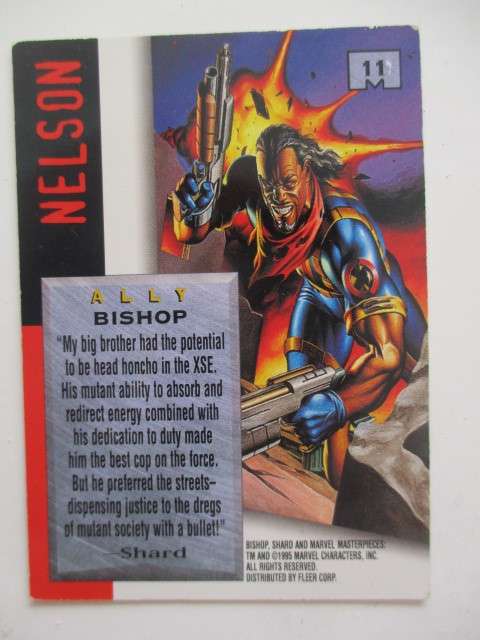 MARVEL MASTERPIECES  TRADING CARD  - BISHOP
