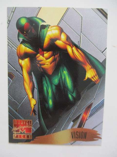 MARVEL MASTERPIECES  TRADING CARD - VISION