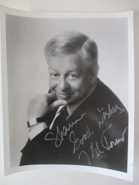 AUTOGRAPHED / SIGNED - MEL TORME - SUPER RARE A4 SIZE