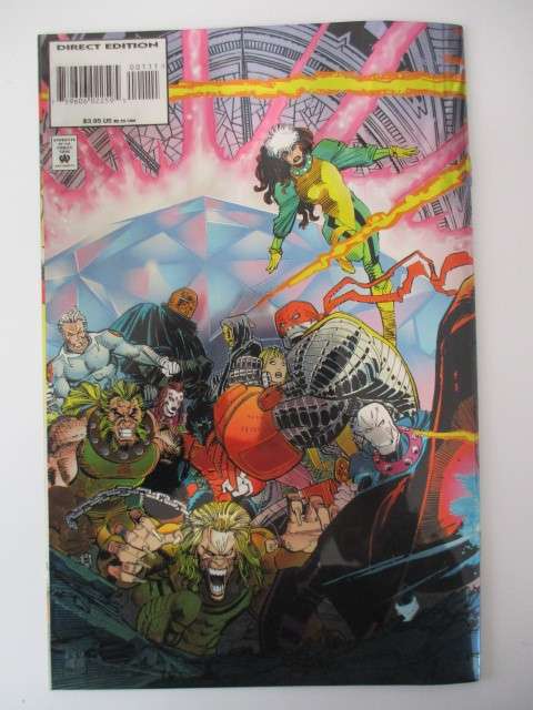 MARVEL COMICS - X-MEN  OMEGA SPECIAL EVENT METALLIC COVER COMIC