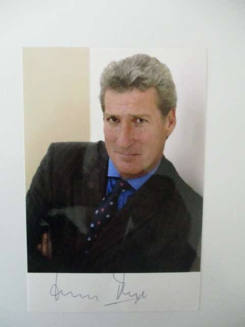 AUTOGRAPHED / SIGNED - JEREMY PAXMAN  - BRITISH BROADCASTER