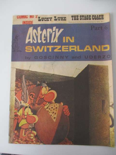 ASTERIX IN SWITZERLAND -  PART 6  1975