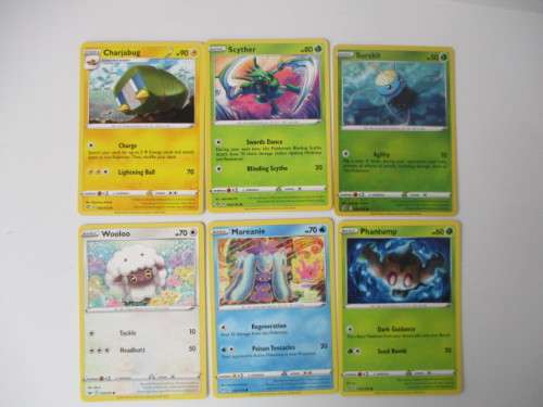 POKEMON - CHARJABUG AND 5 CARDS