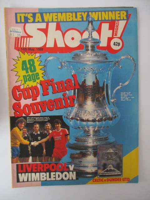 SHOOT MAGAZINE - 1988   -  SOCCER MAGAZINE