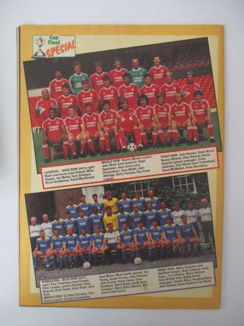 SHOOT MAGAZINE - 1988   -  SOCCER MAGAZINE