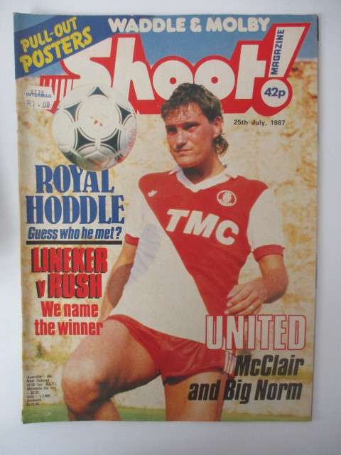 SHOOT MAGAZINE - 1987   -  SOCCER MAGAZINE