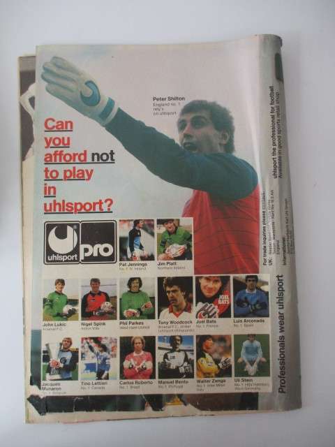 SHOOT MAGAZINE - 1986   -  SOCCER MAGAZINE