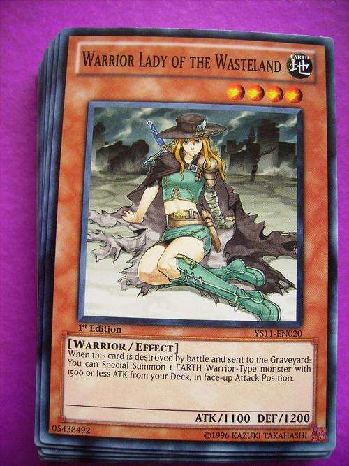 Yu-Gi-Oh Warrior Lady of the Wasteland