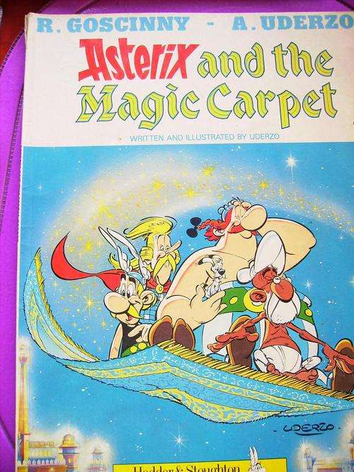 Asterix and the Magic Carpet soft cover