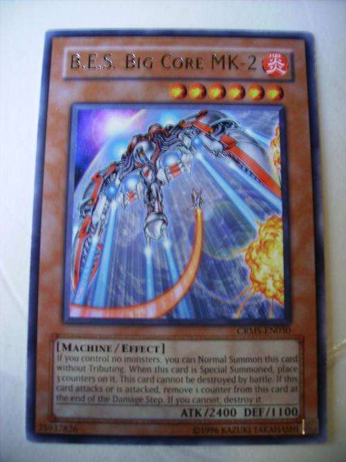 Yu-Gi-Oh B.E.S. Big Core MK-2 rare enquire about postage