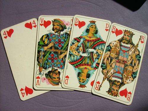 Tarot French Playing card set quite a character set cavaliers too