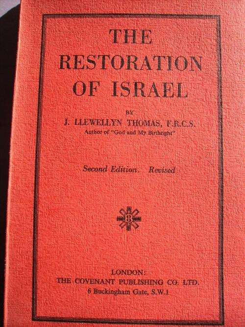 The Restoration of Israel 1930
