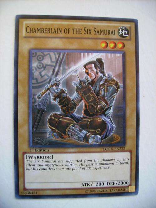 Yu-Gi-Oh Chamberlain of the Six Samurai