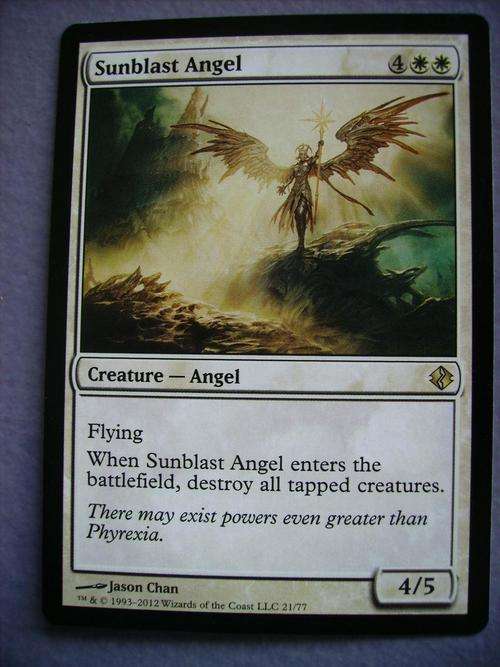 Magic the Gathering Sunblast Angel Duel Decks (rare)