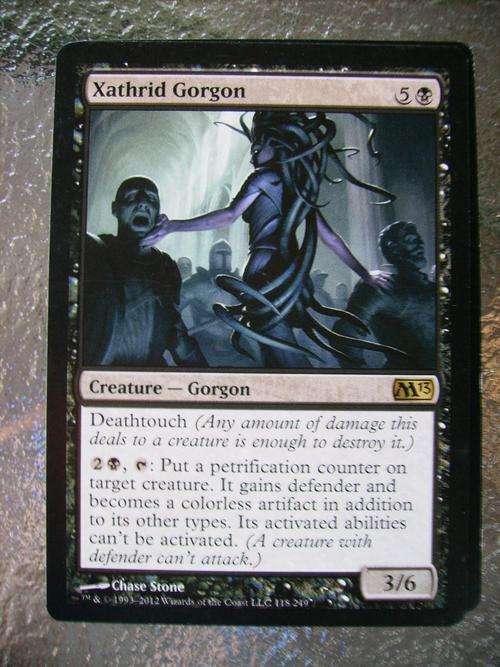Magic the Gathering Xathrid Gorgon 13th