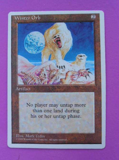 Magic the Gathering Winter Orb (Rare)