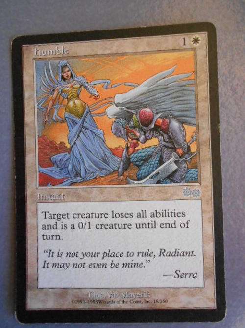 Magic the Gathering Humble (Uncommon)