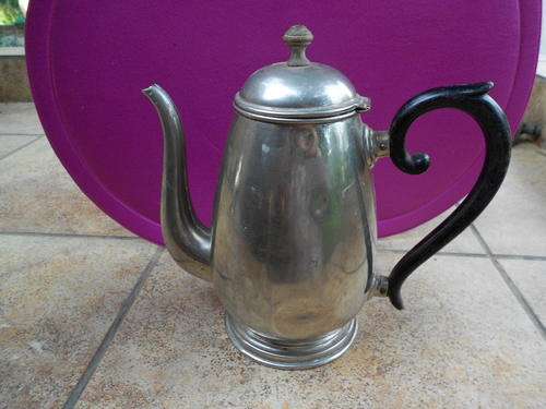 Vintage lovely metal teapot