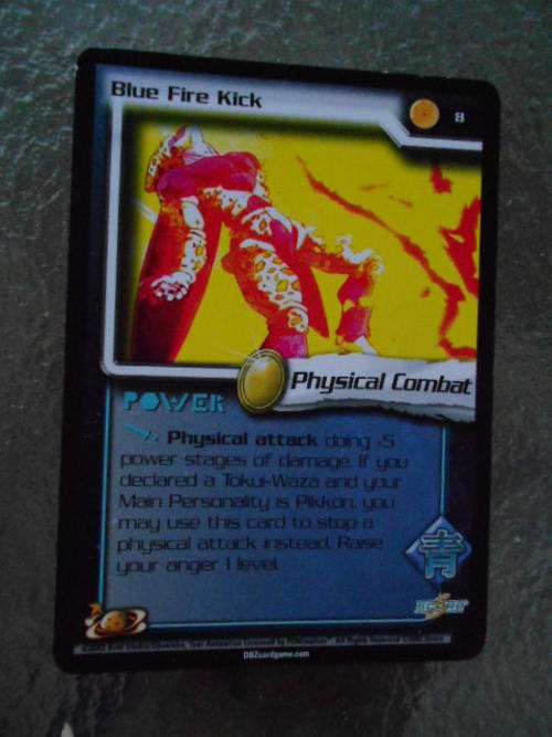 DragonBall Z Blue Fire Kick