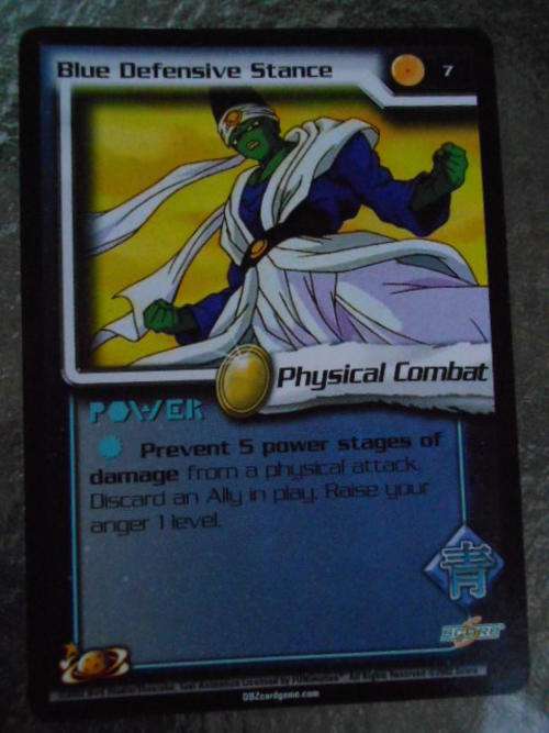 Dragon Ball Z Blue Defensive Stance
