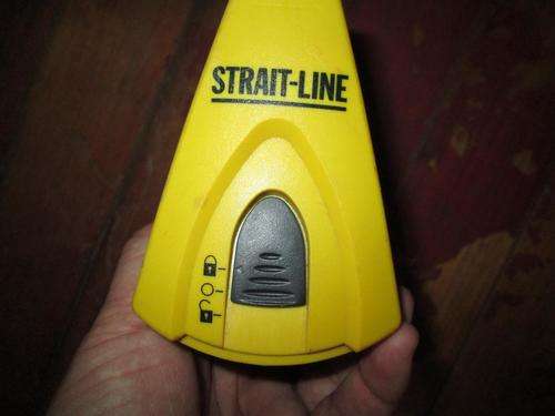 Intersect Laser Level takes triple A batteries see more below