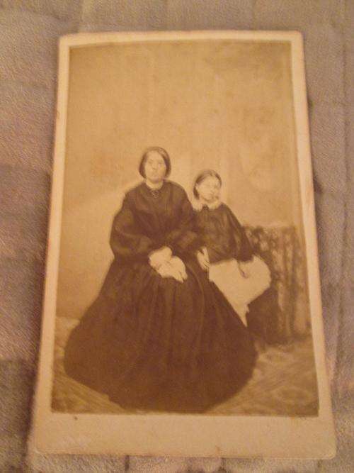 lovely old Victorian photo of Caroline Henretta Coffin  see below