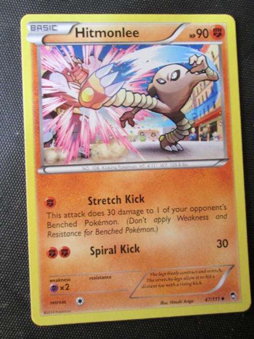 Pokemon Furious Fists Hitmonlee