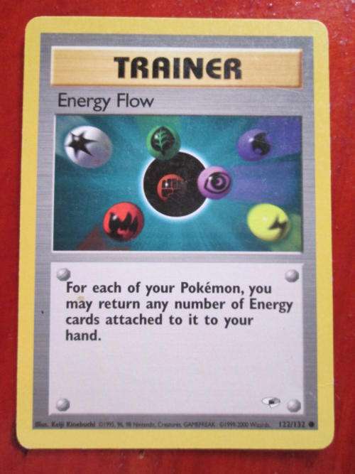 Pokemon/TRADING CARD/ Trainer- Energy Flow