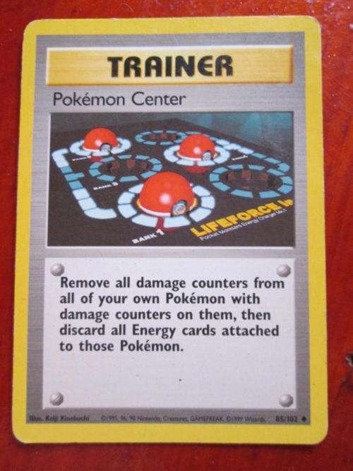Pokemon Trainer Pokemon Center