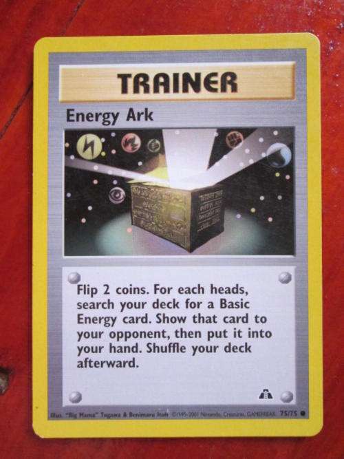 Pokemon Trainer Energy Ark