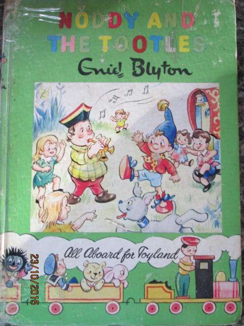 book no. 23 Noddy and the tootles repaired spine