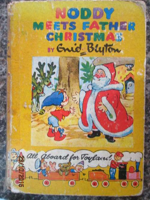 Book no. 11 Noddy meets Father Christmas spine repaired