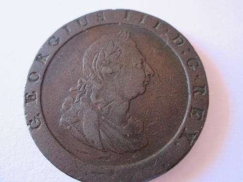 BEAUTIFUL GEORGIUS III 1797 CARTWHEEL PENNY